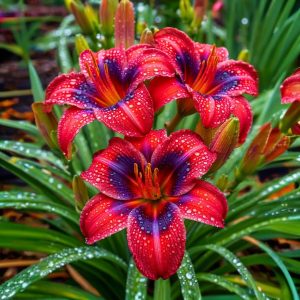 Лилейник Солар Вин купить по цене от 329р. в интернет-магазине «Посадика» с доставкой почтой в в Белореченске и по всей России – [изображение №1].