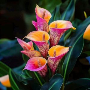 Калла Оникс купить по цене от 450р. в интернет-магазине «Посадика» с доставкой почтой в в Белореченске и по всей России – [изображение №1].