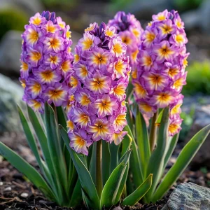 Гиацинт Пинк Перпл купить по цене от 2099р. в интернет-магазине «Посадика» с доставкой почтой в в Белореченске и по всей России – [изображение №1].